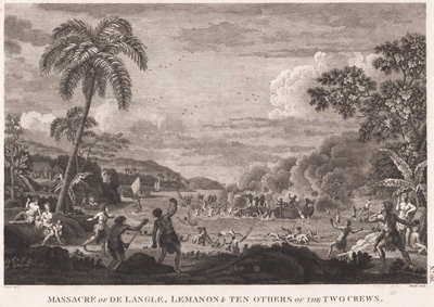 Massacre of de Langle, Lemanon & Ten Others of the Two Crews